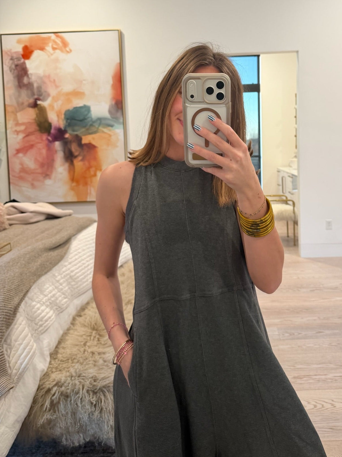 Roni: French Terry Jumpsuit