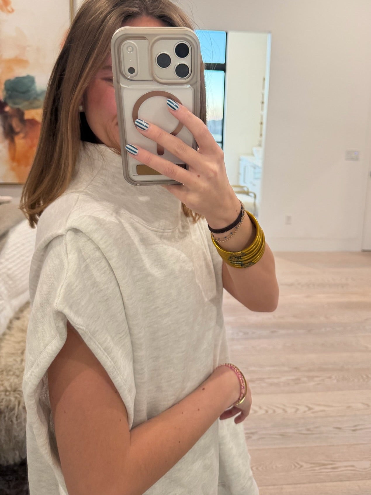 Savannah: Oversized Muscle Top