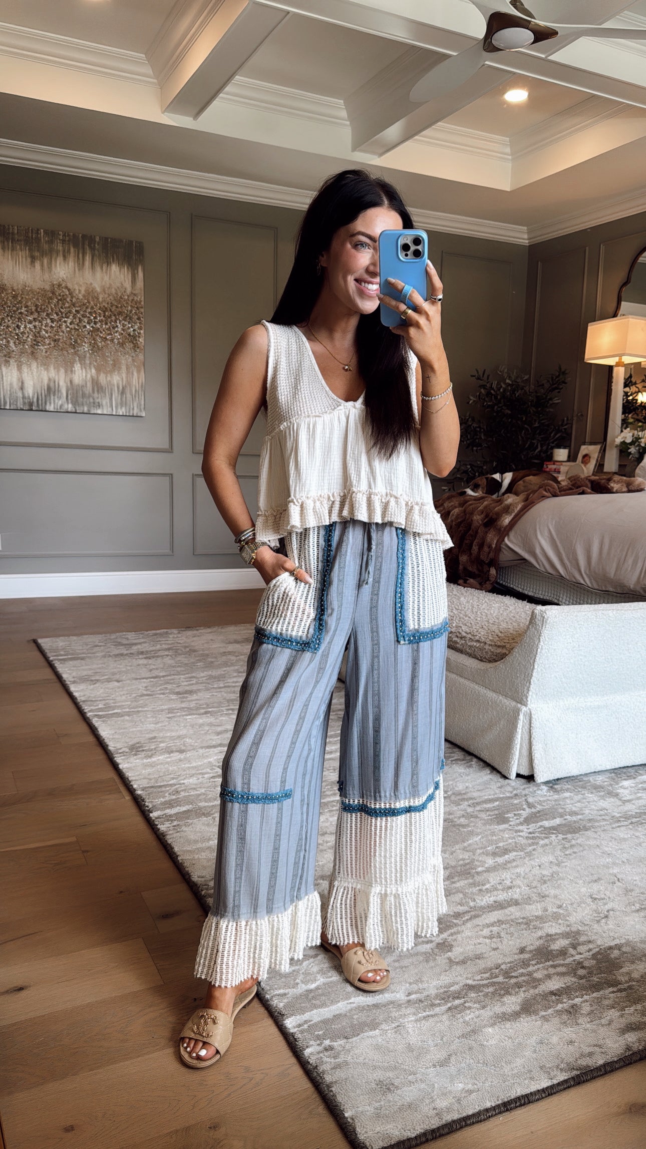 Lenni: Vertical Striped Pants