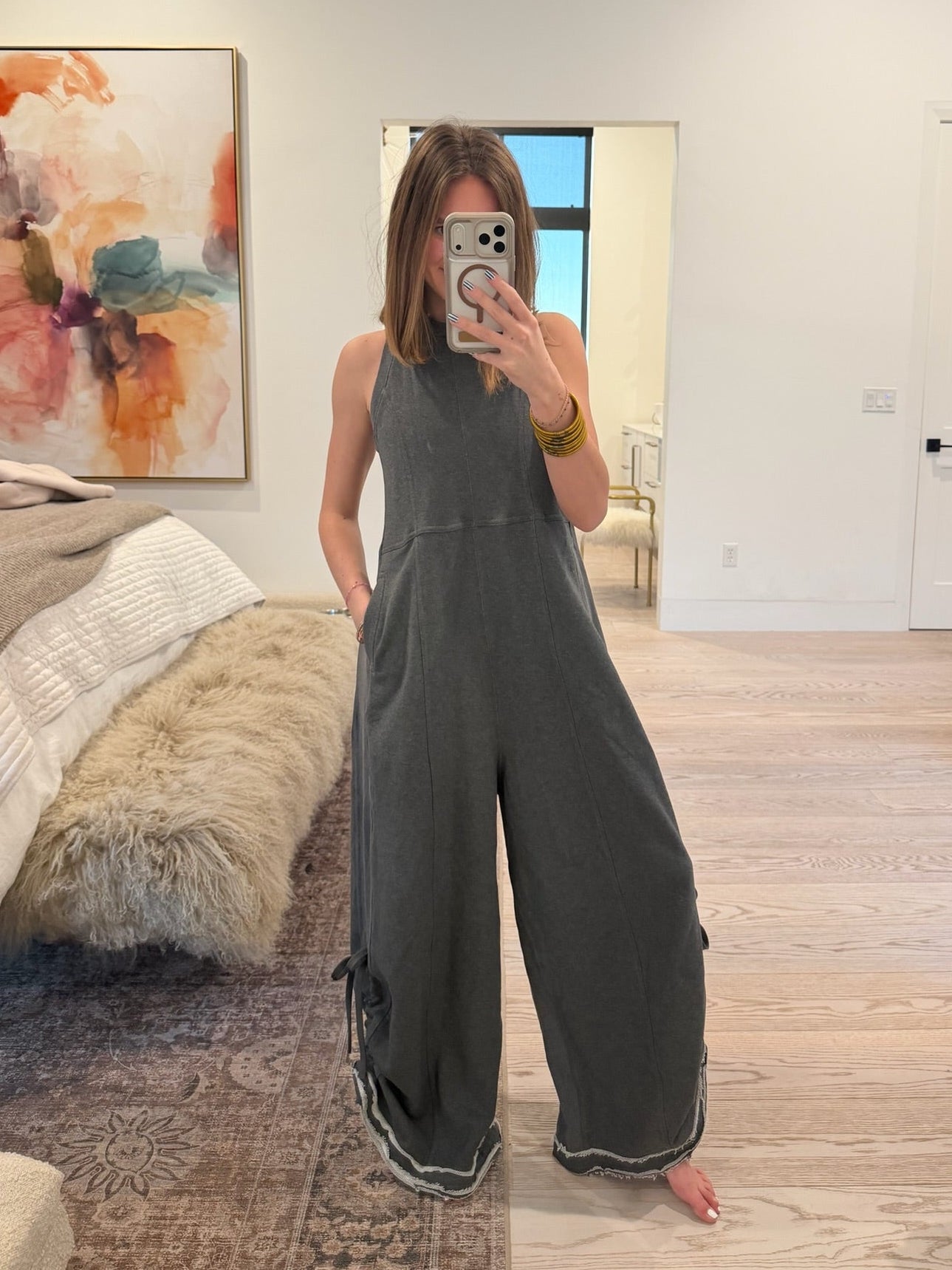 Roni: French Terry Jumpsuit