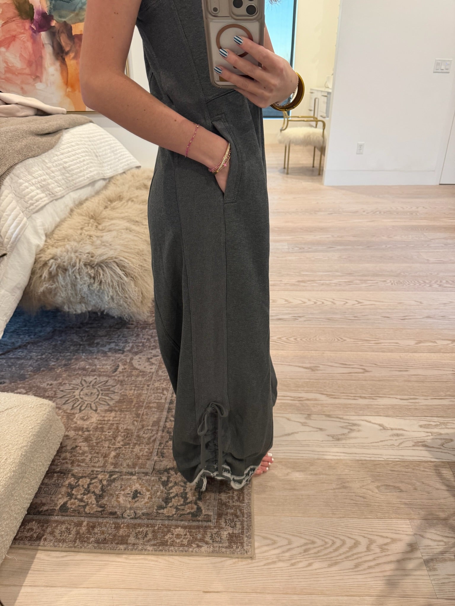 Roni: French Terry Jumpsuit