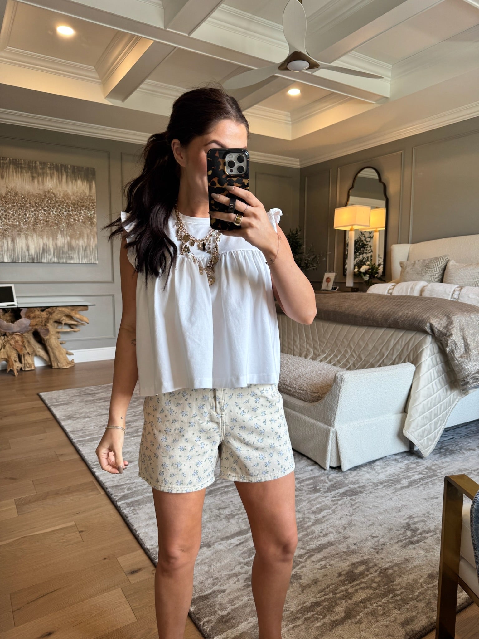 Reilly: Ruffle Sleeve Top