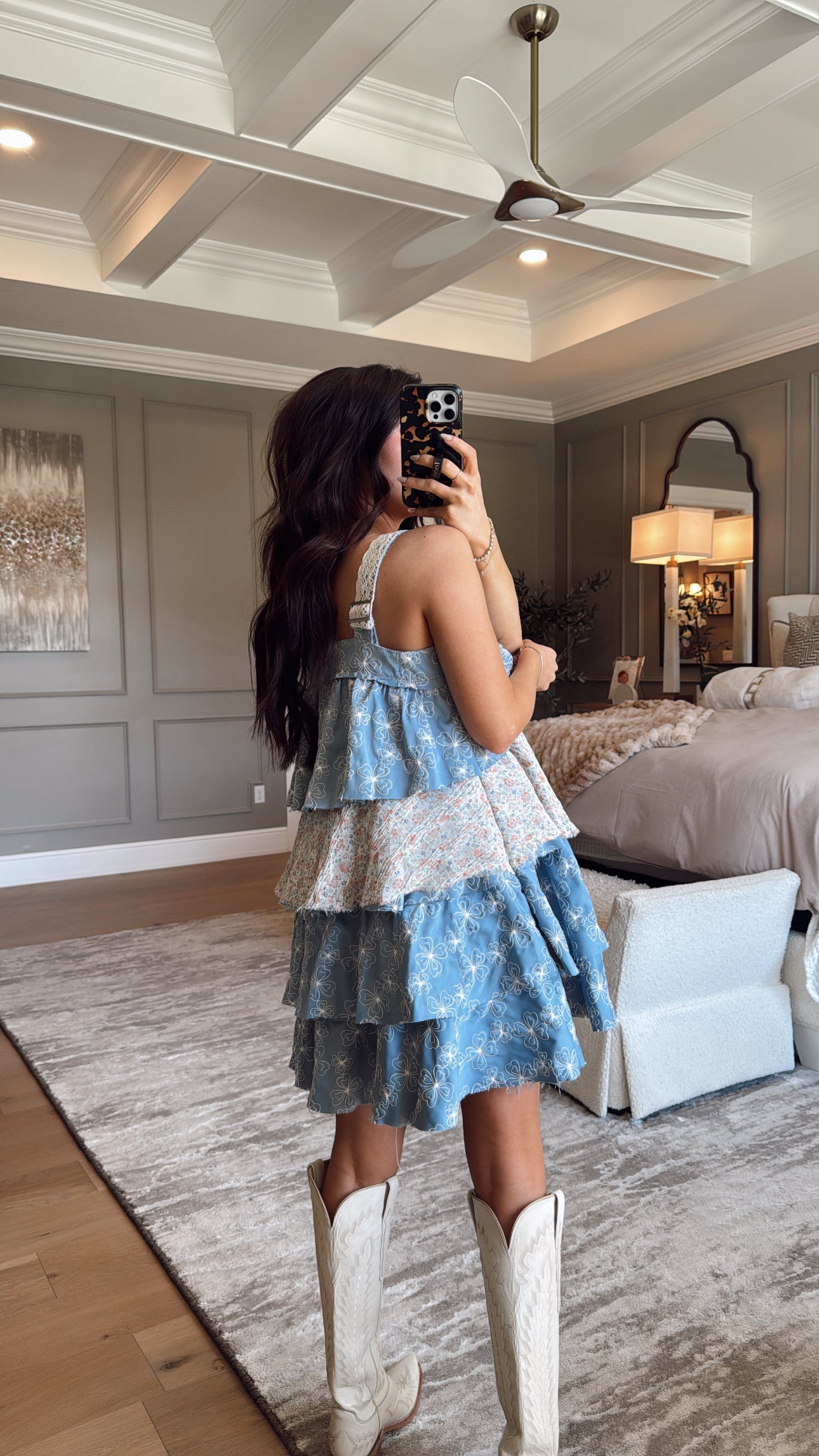 Trudy: Sleeveless Tiered Dress