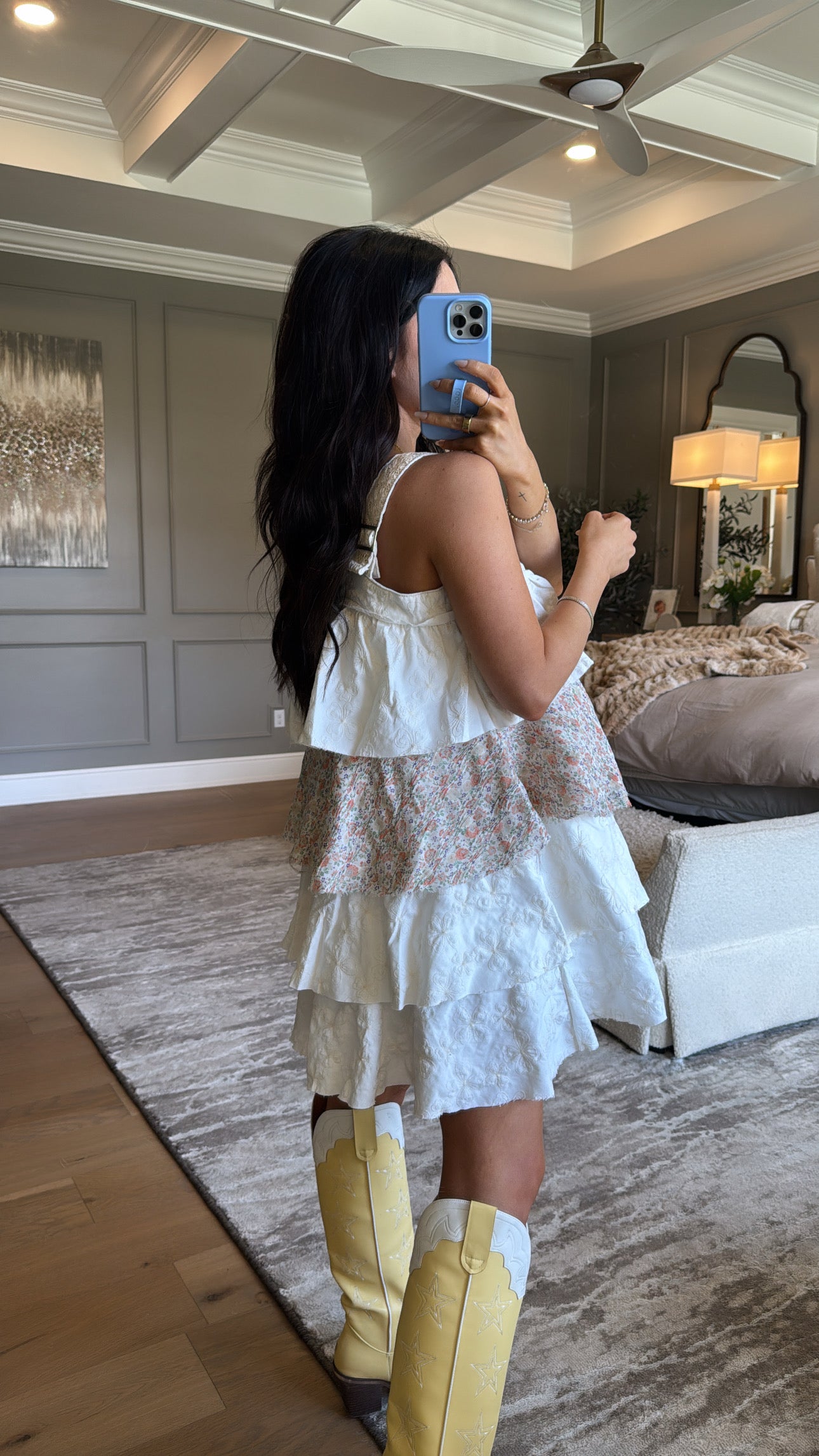 Trudy: Sleeveless Tiered Dress