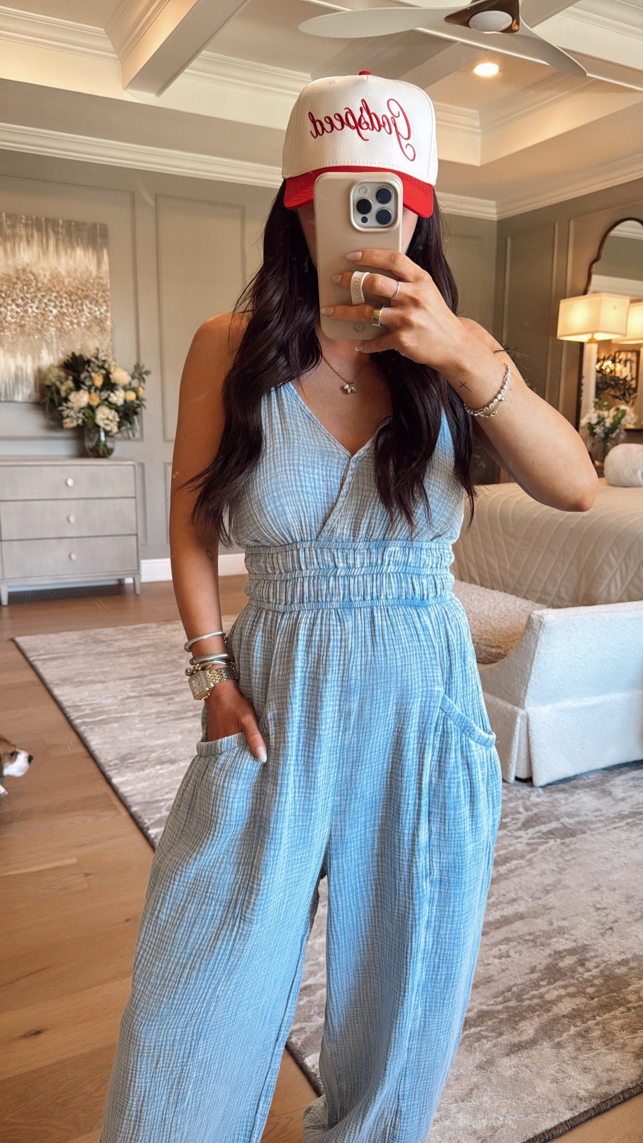 Delilah: Adjustable Straps Jumpsuit