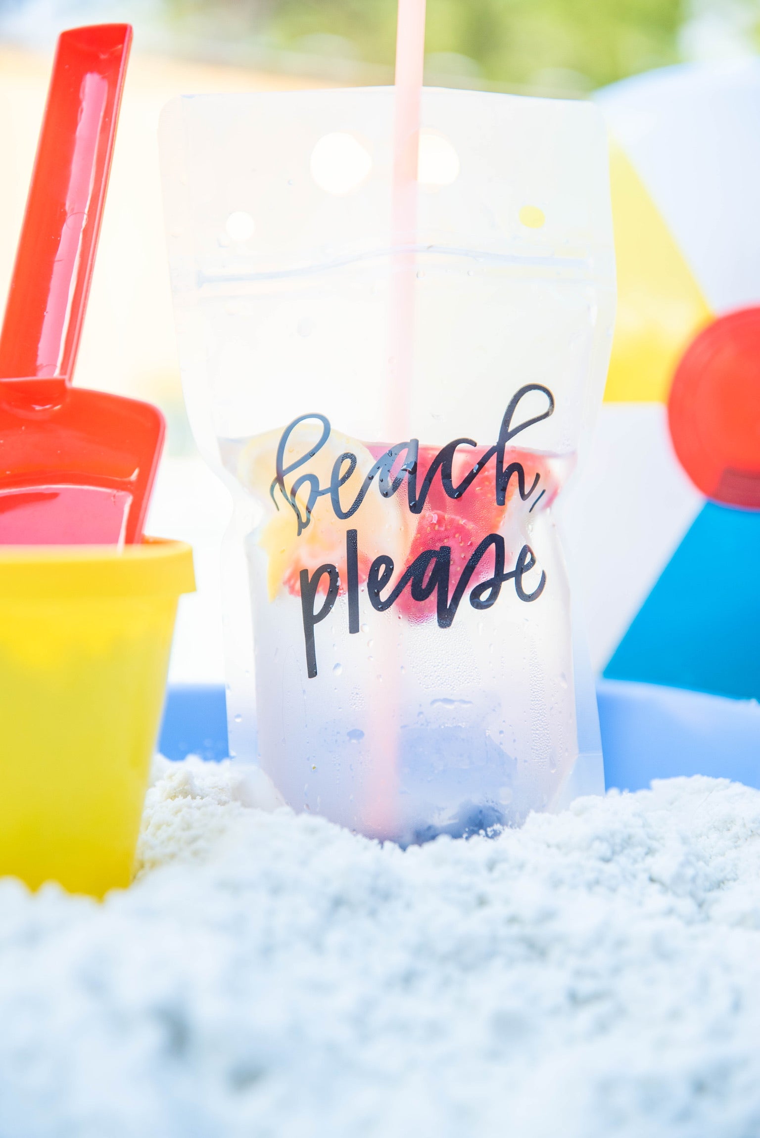 Beach Please - Drink Pouch