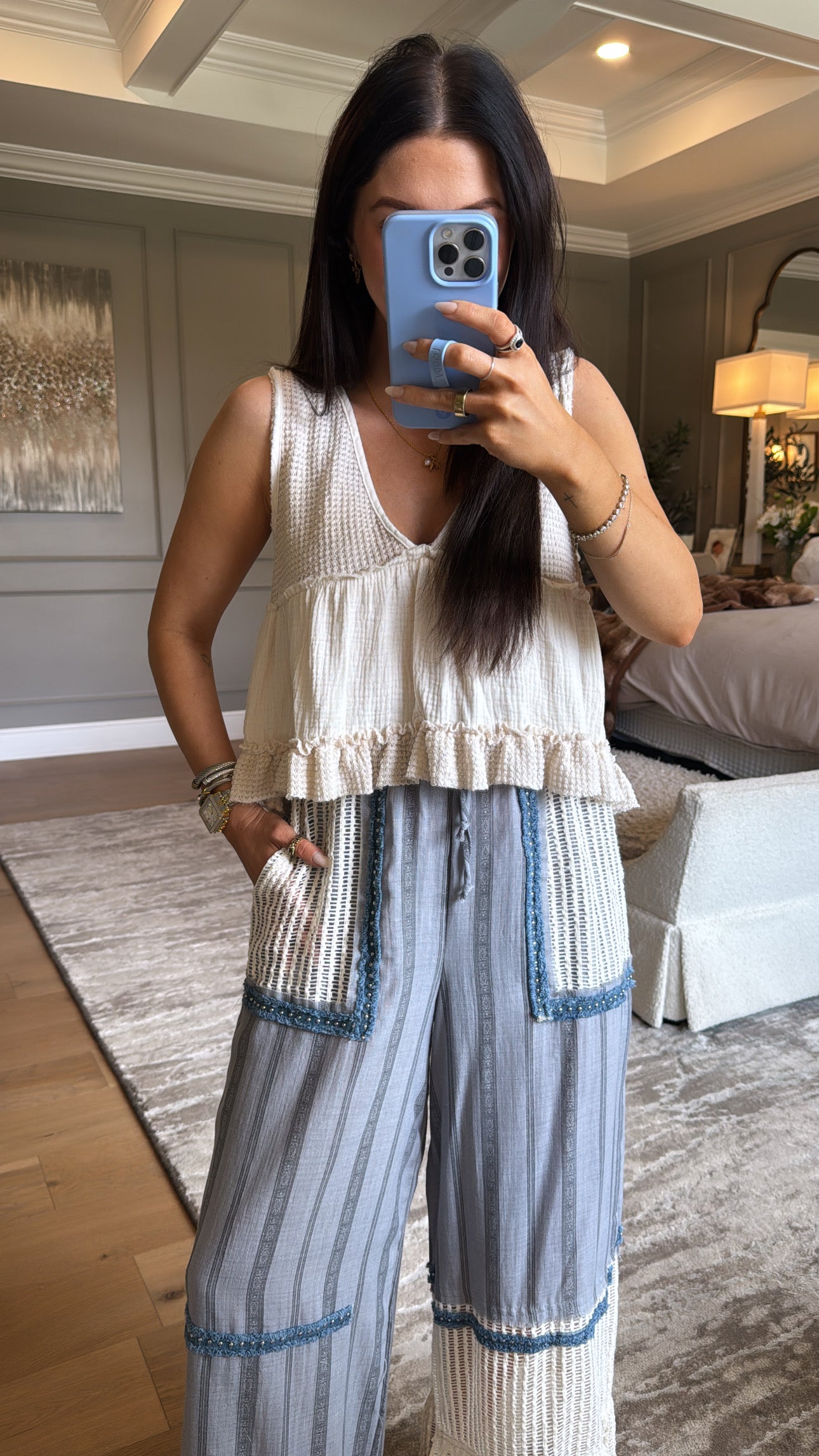 Lenni: Vertical Striped Pants
