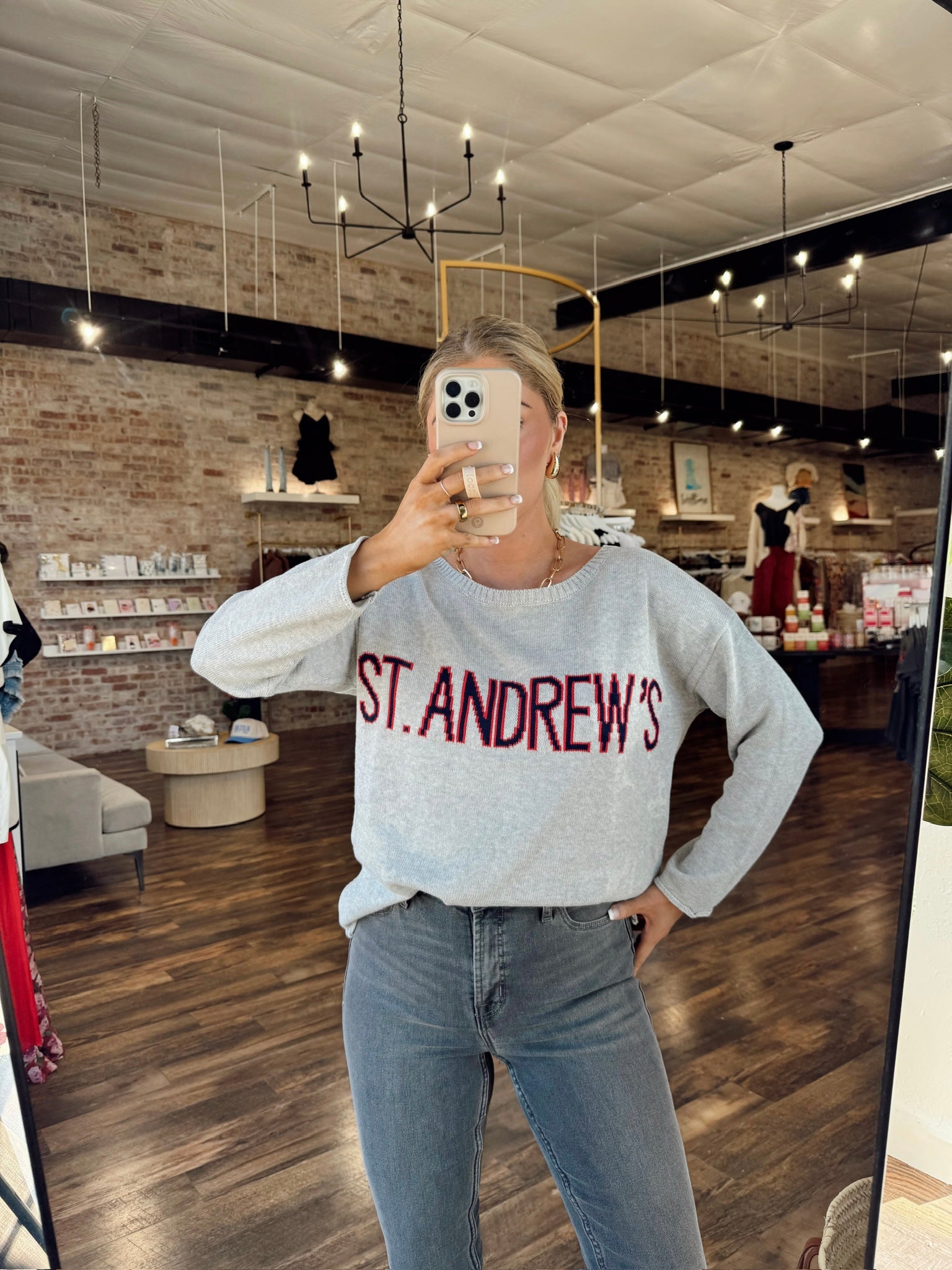 St. Andrew’s Light Knit Sweater