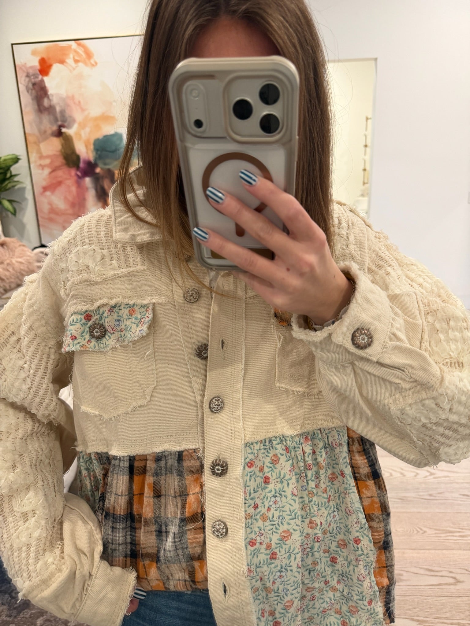 Journey: Patchwork Shacket