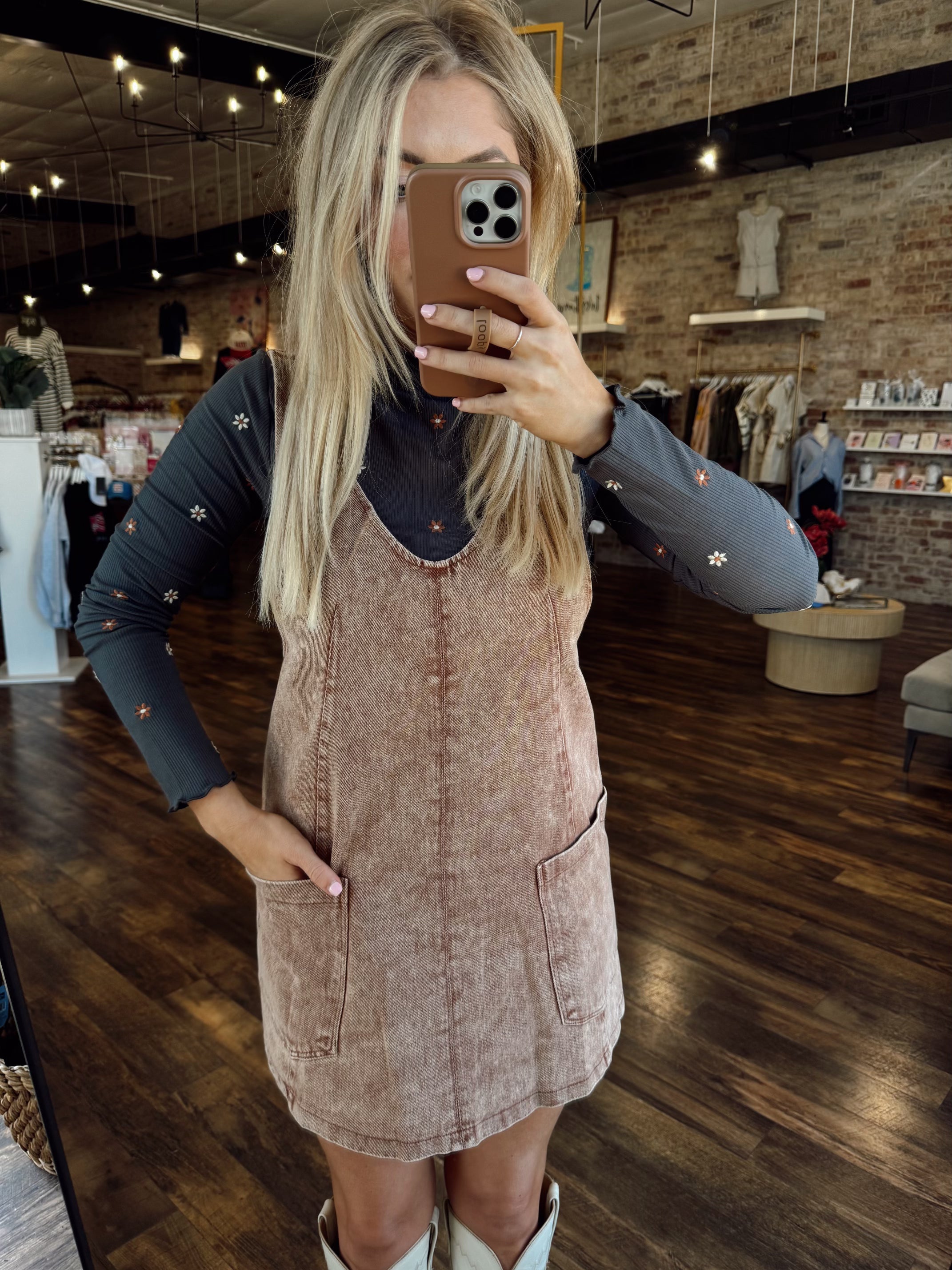 Ellie Overall Dress