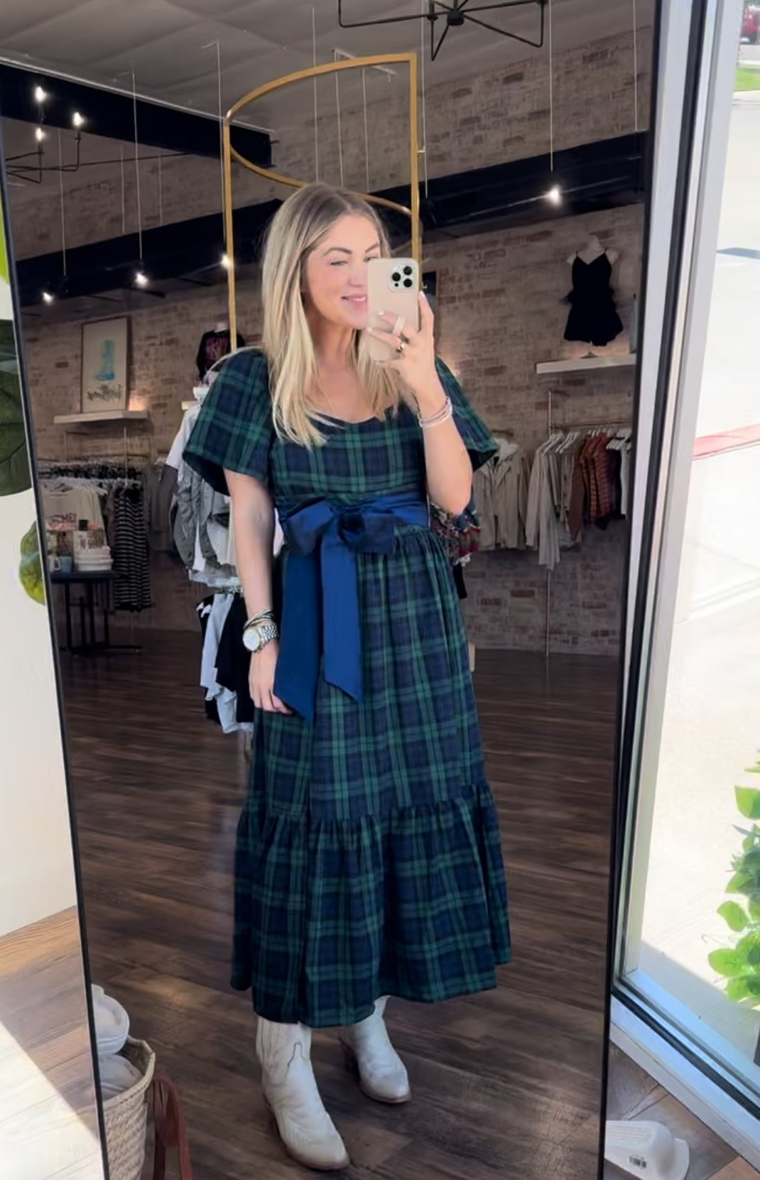 Campbell Plaid Dress