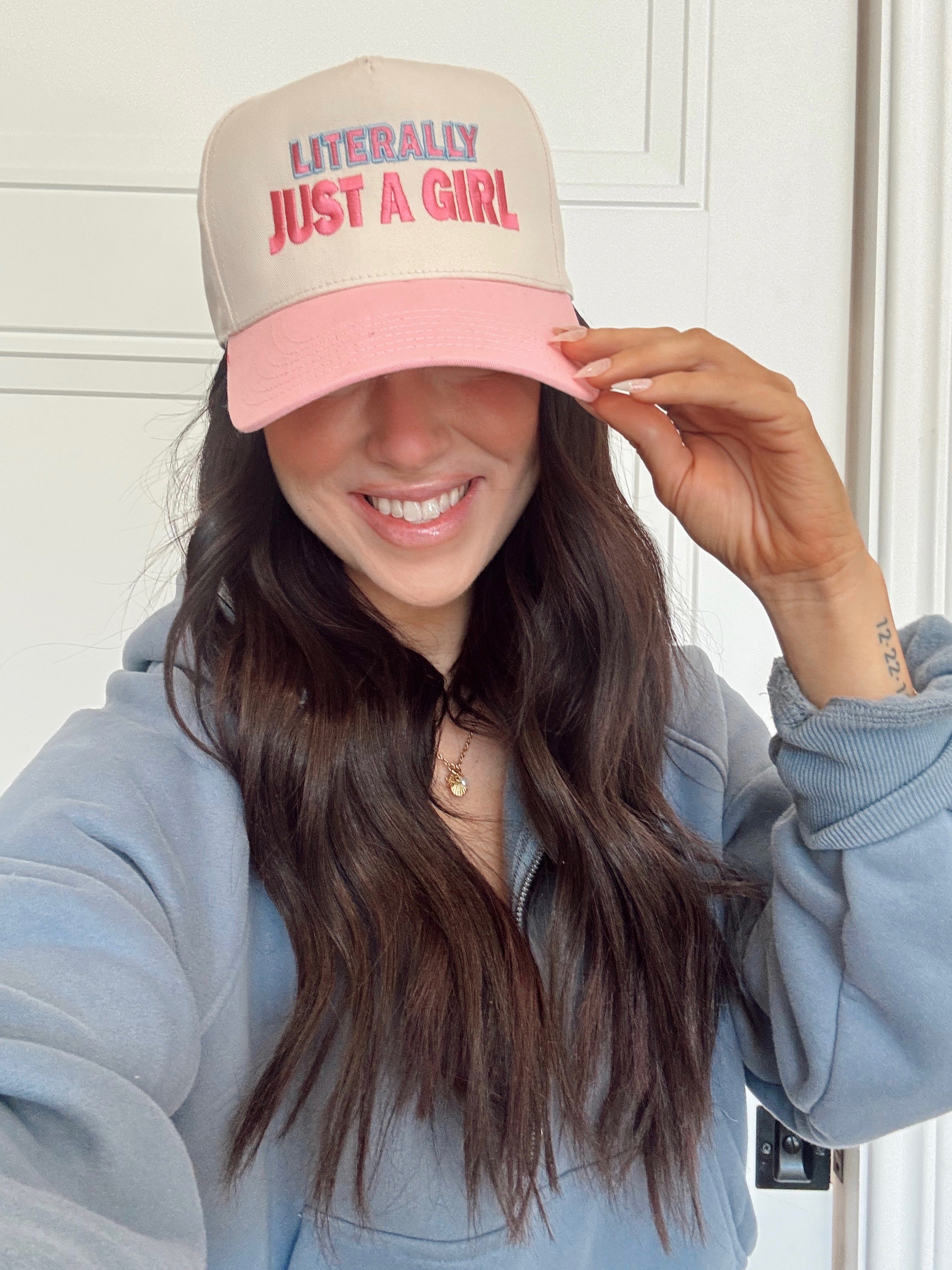 Literally Just A Girl Hat