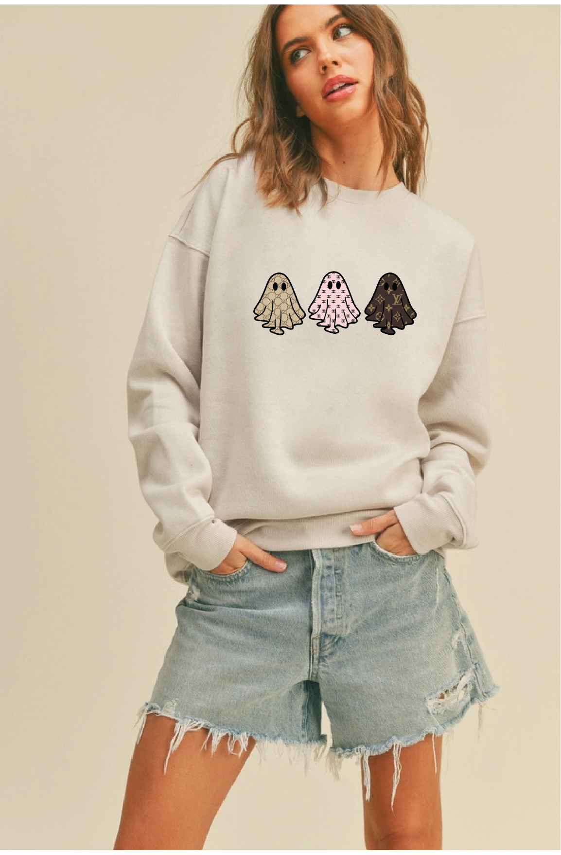 Luxe Ghost Sweatshirt