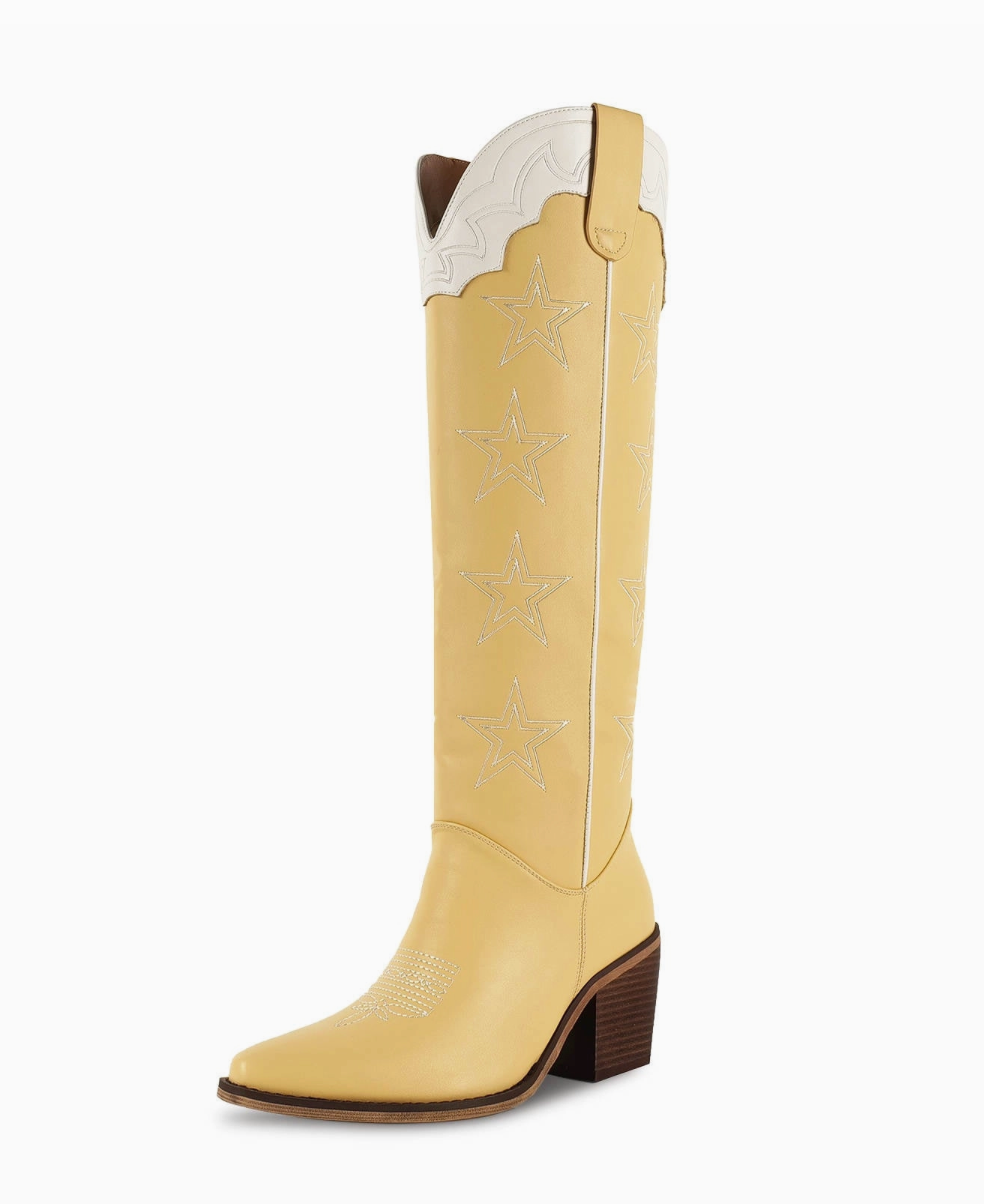 The Carrie Yellow Boot