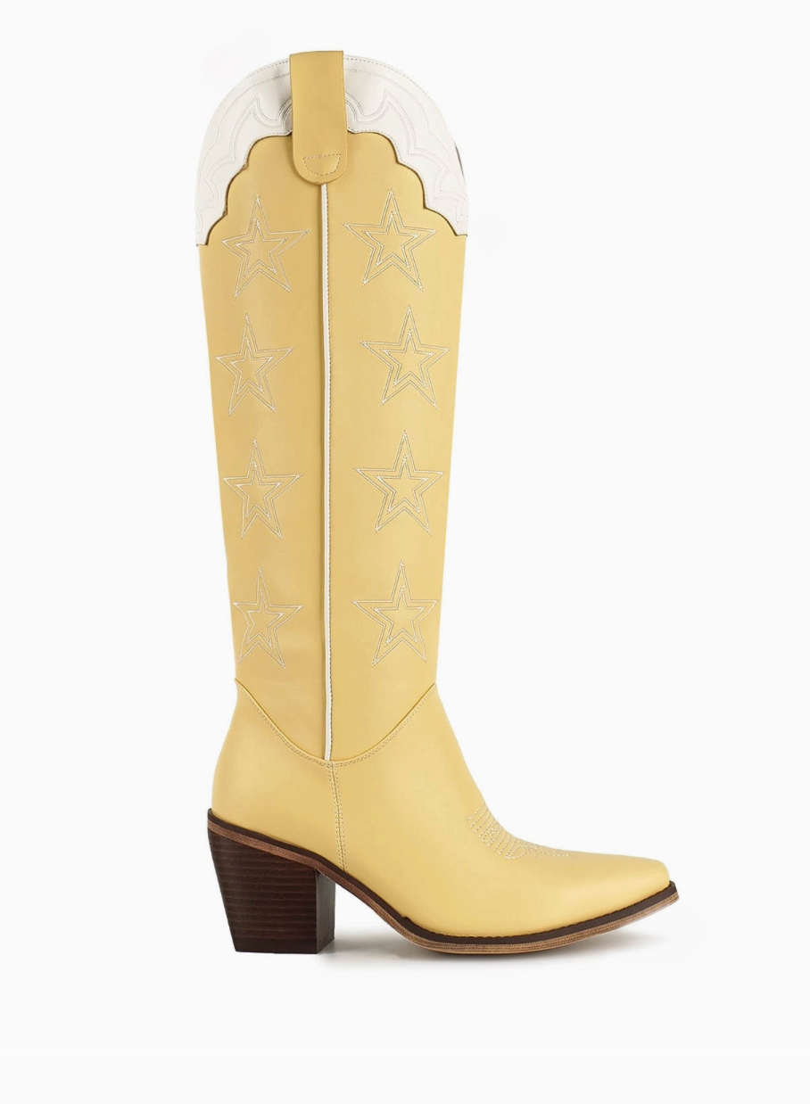 The Carrie Yellow Boot