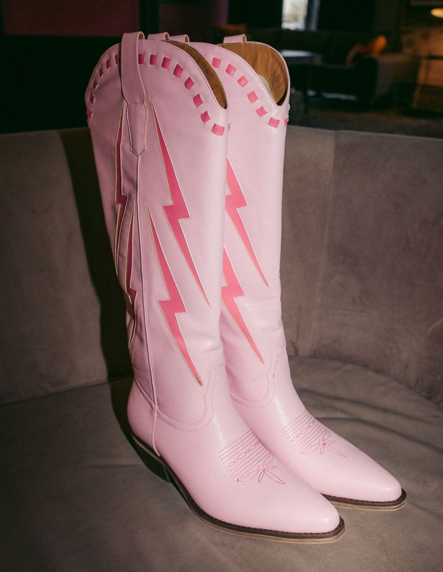 The Dolly Pink Boot